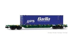 Arnold HN6743 - N - Containertragwagen GTS Barilla, Mercitalia Intermodal, Ep. VI